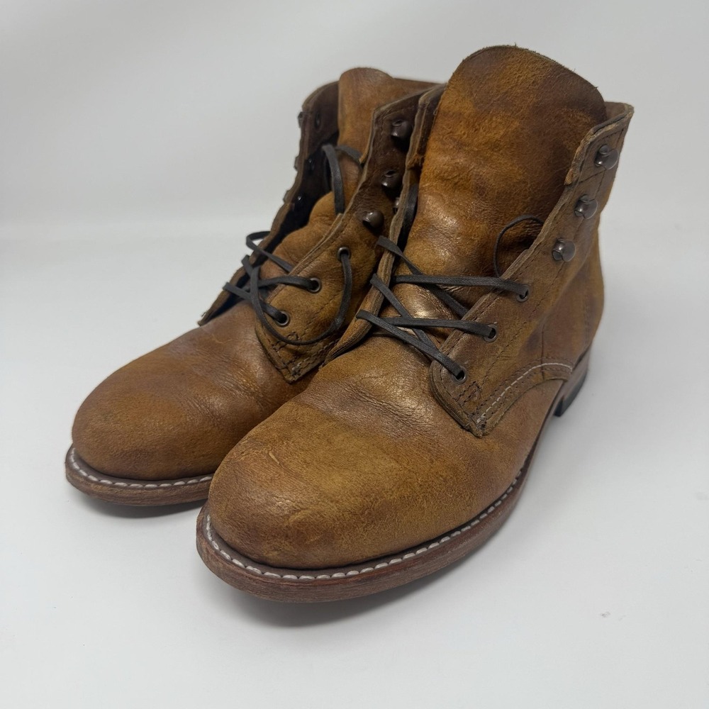 Wolverine Boots Womens Size 7 Leather 1000 Mile Lace Up Combat Boots‎ Made USA
